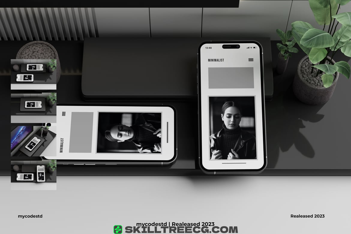 iPhone 14 Pro Mockup（080243）-技能树